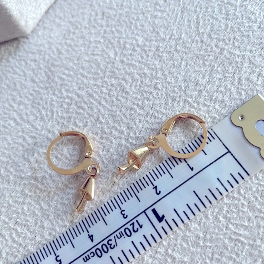 Mushroom dangle earrings